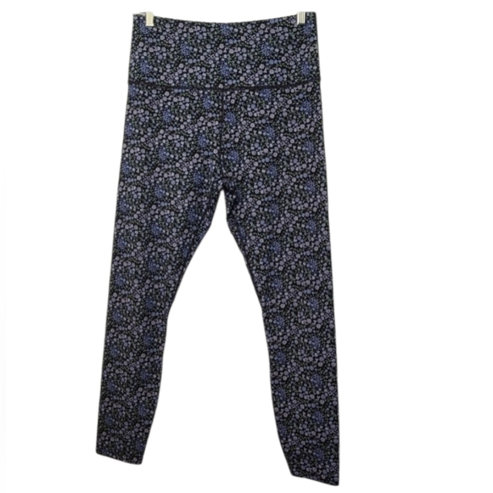 Knix Hi Touch High-Rise Leggings Garden Daze Floral Activewear Women’s L Workout